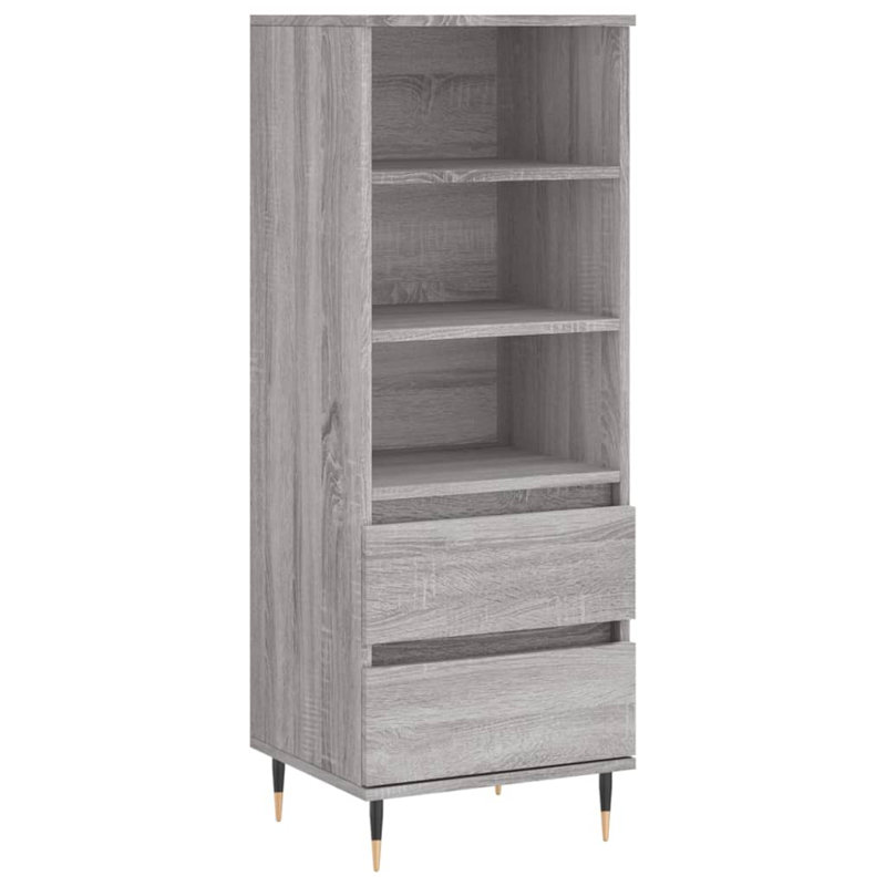 Milanie 40cm Sideboard, Grey Sonoma