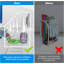 Porte-serviettes sur pied Yescom-110590085