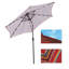 Parasol de marché éclairé 8 pi 9 po Wilcoxen