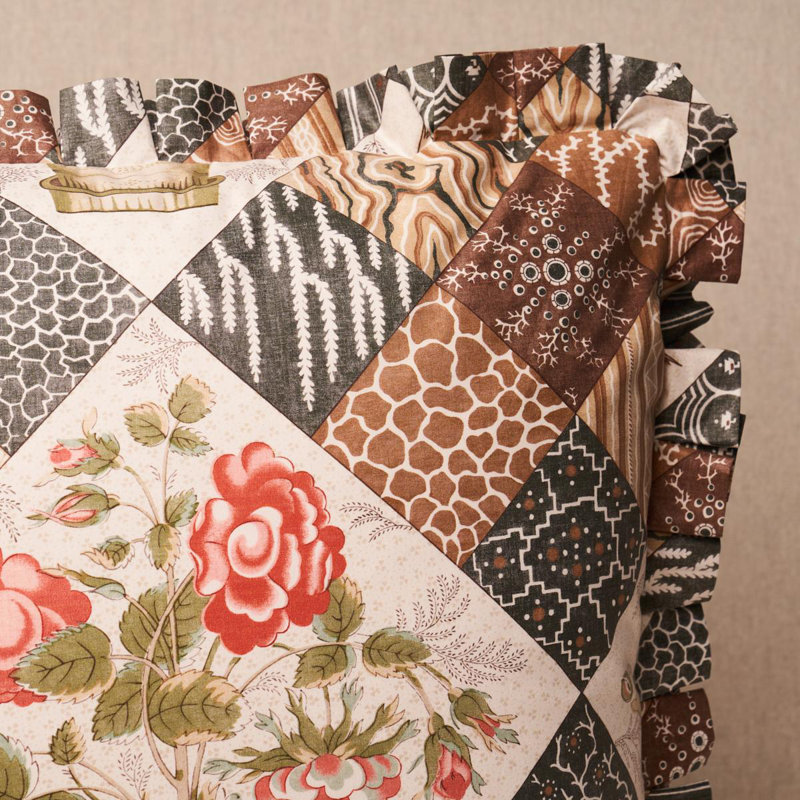 Caldwell Patchwork Chintz Pillow