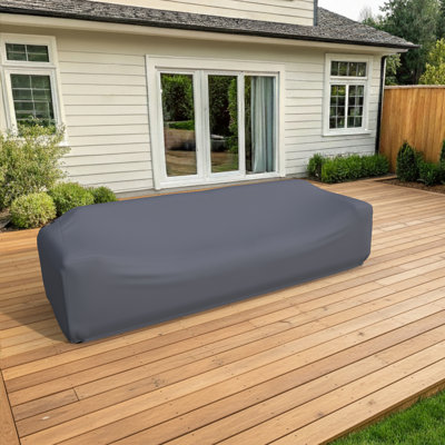 Housse pour canapé de patio en bois 111,81