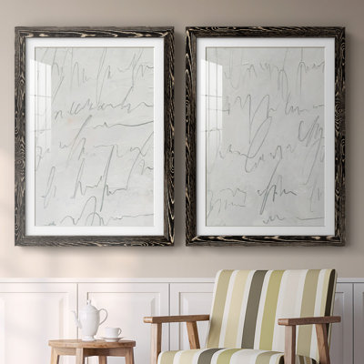 " Scrabble I " 2 Piece Art Print