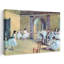 The Dance Foyer At Opera Ver. II Classic Colorful Modern Wall Art Print by Edgar Degas - Wrapped Canvas Print-1541924814