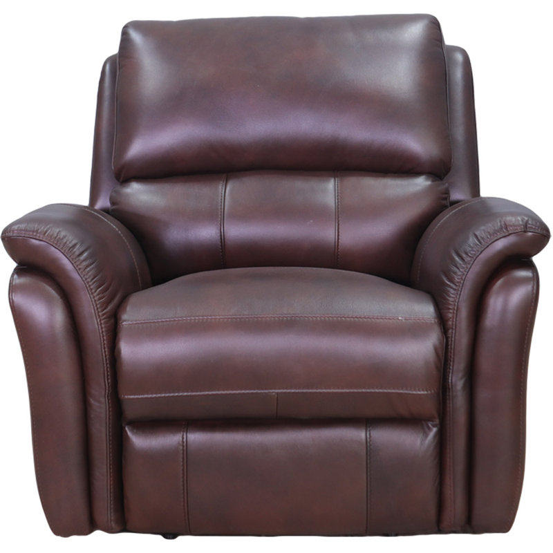 Fauteuil inclinable électrique Kairat, Cuir véritable Etasha Zorba