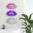 Silver/Purple/Pink