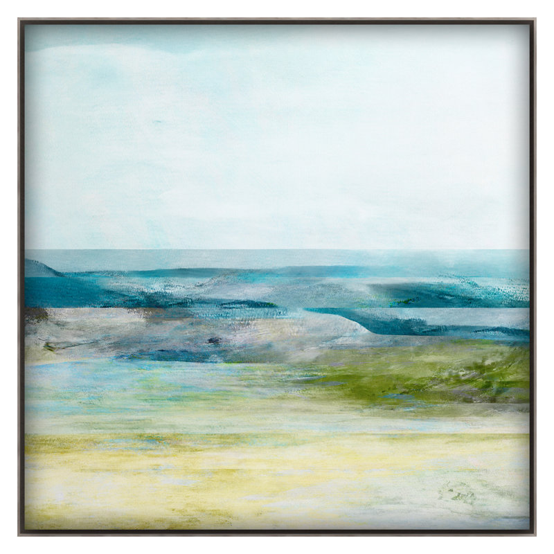 «Cool Tides» par Dubois, Lori, Gris, H 26 po x l 26 po