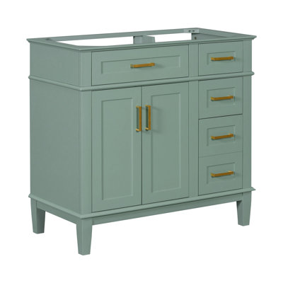 [Cabinet seulement] Meuble-lavabo moderne (lavabo non inclus)