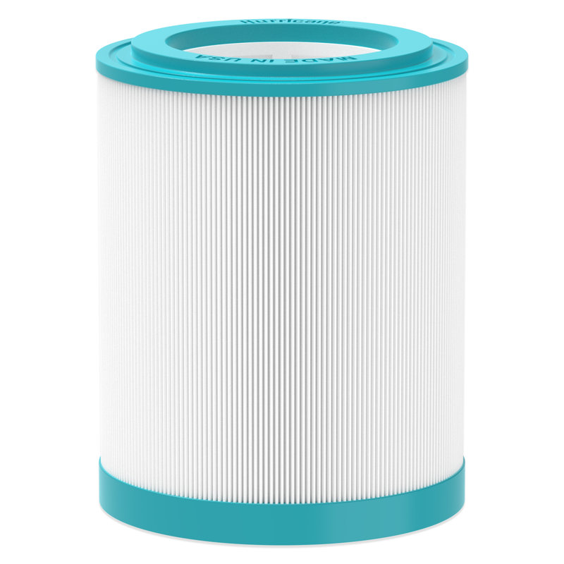 Remplacement de la cartouche filtrante pour piscine et spa Hurricane Durable 8 x 6,5 pouces, blanc