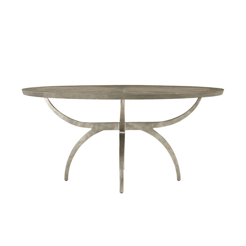 Echoes Round Solid Wood Dining Table, 64" L x 64" W