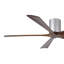60" Irene 5-Blade Hugger Ceiling Fan with Wall Remote-1087667382-1087667352-1087667335