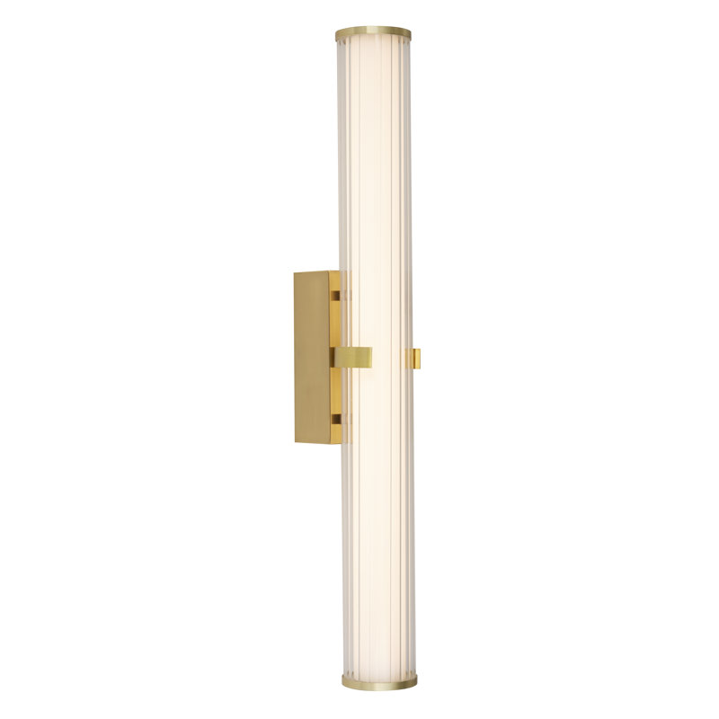 Kien LED Flush Mounted Sconce, Gold
