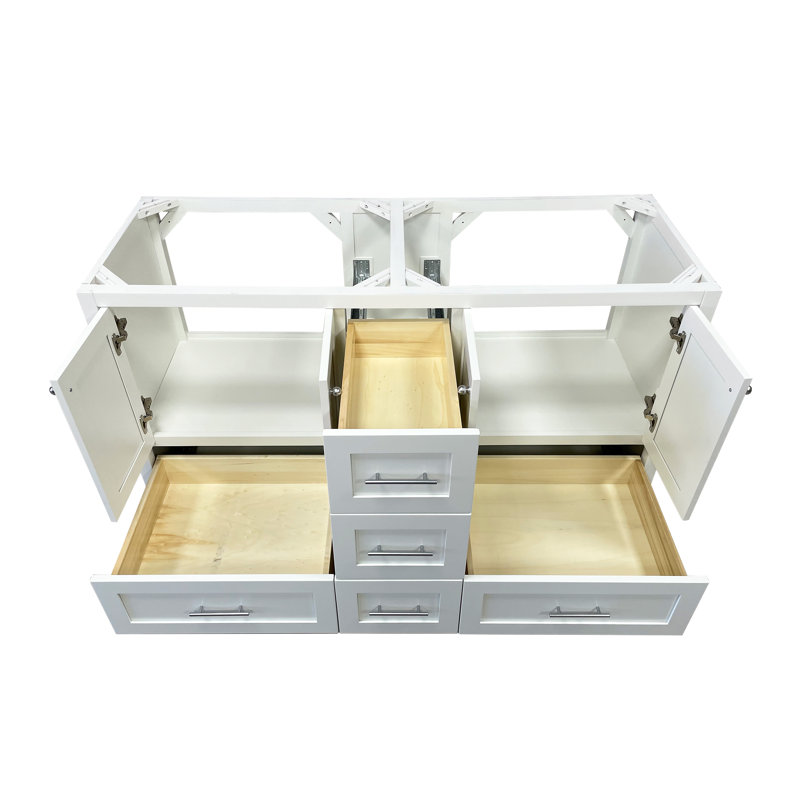 Base de meuble-lavabo double 60 po Disar
