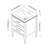 Stewie 24'' Single Bathroom Vanity with White Ceramic Top – Soft Close Drawers & Freestanding Design-649049639