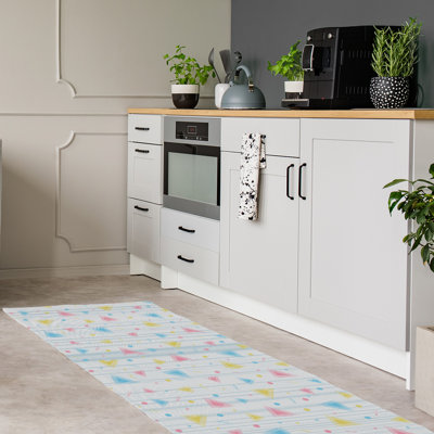 Chenille Geometric Indoor Rug