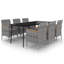 Table de salle à manger à piédestal 70,87 po Alenushka-77289594