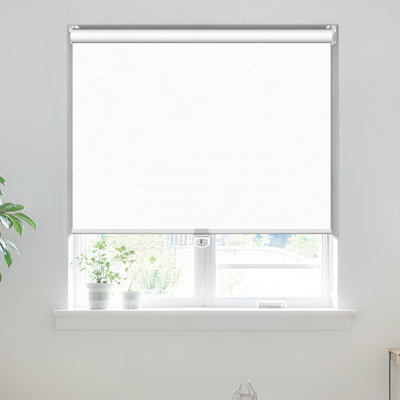 Store à enroulement sans fil, store enroulé obscurcissant avec système à ressorts, store de protection contre les rayons UV pour la maison