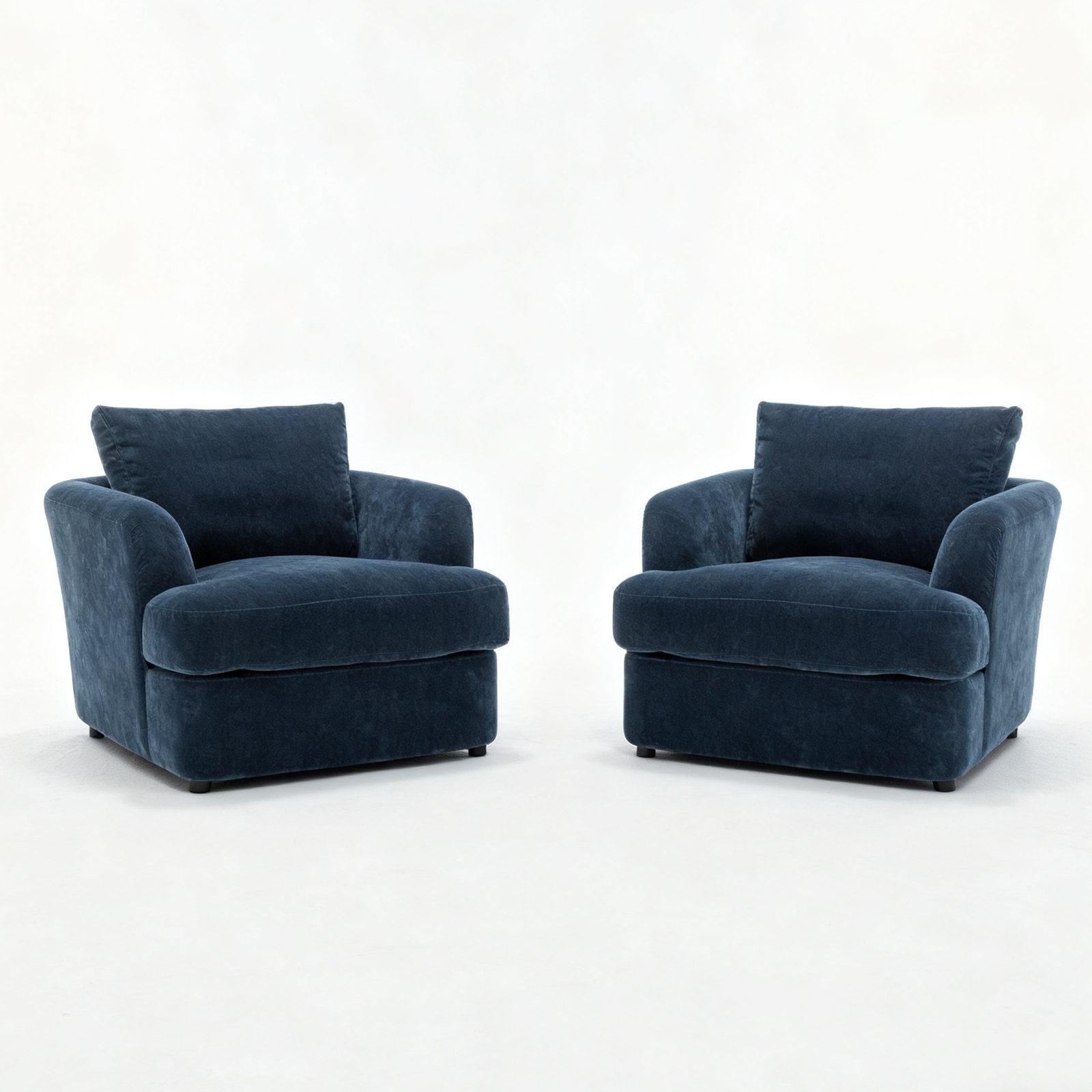 Alameda Velvet Armchair, Pacific Velvet