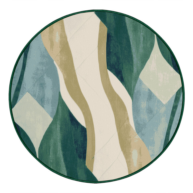 Zenith Spiral Rug, Round 6'