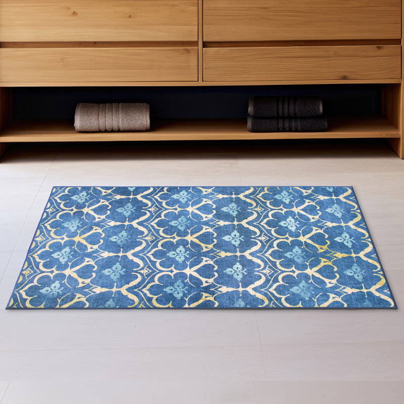 Leilani Flatweave Washable Oriental Indoor / Outdoor Rug, Rectangle 3' x 5'