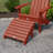 Hinz Outdoor Adirondack Chair With Ottoman-119034085