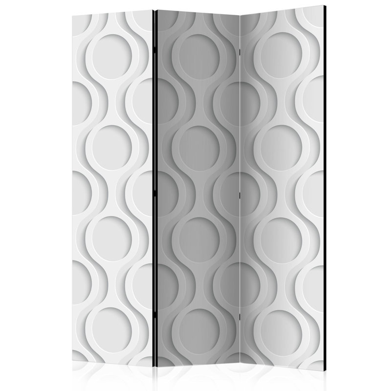 Haadhi 135cm W x 172cm H 3 - Panel Solid Wood Folding Room Divider