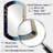 Blue Cherry Blossom Branch II - Tree Bonsai 3D Shapes Irregular Modern Large Wall Mirror-107247449