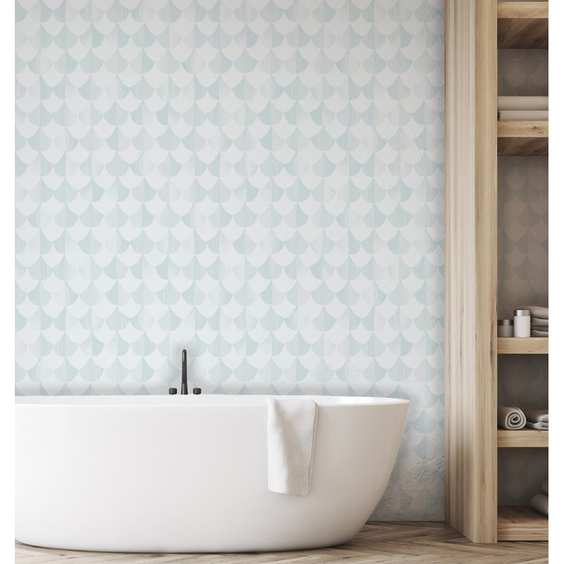 Yuki Osada Wallpaper Double Roll, Blue Gray