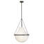 Grande suspension intérieure en verre avec verre opale Collins-94487098