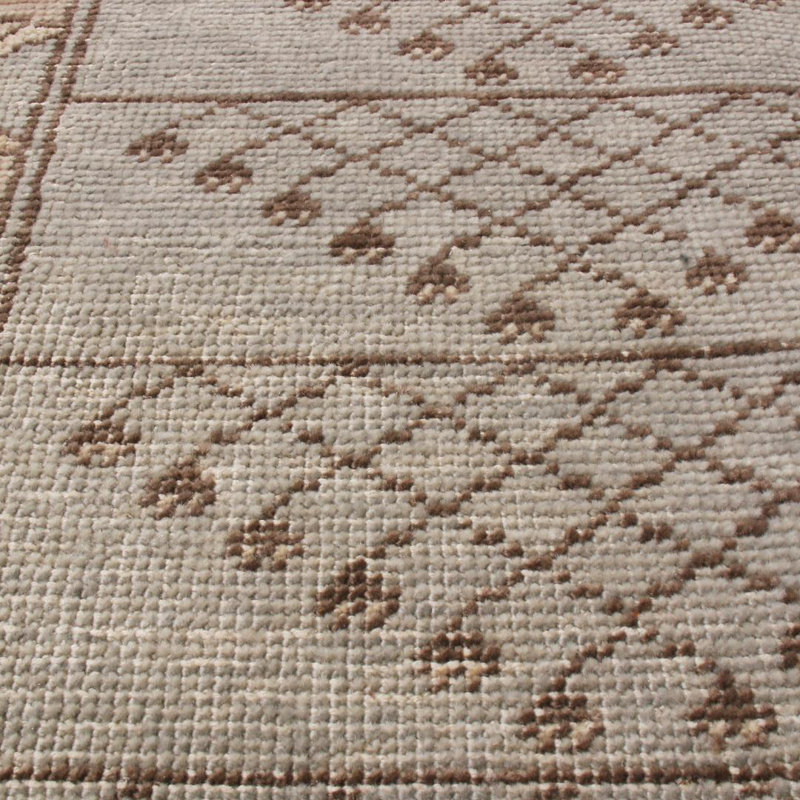 Distressed Homage Hand Knotted Wool Area Rug, Rectangle 12' x 15'