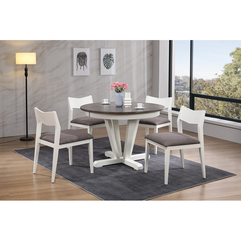 Ensemble de salle à manger extensible 5 pièces Braylsham, 5