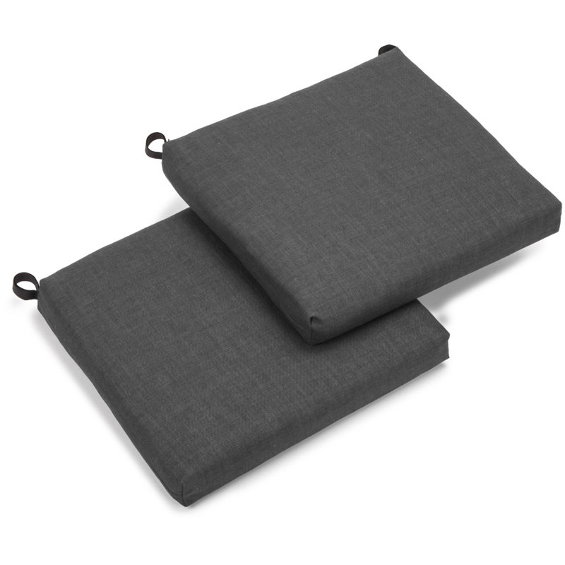Outdoor 3'' Seat Cushion, Gray