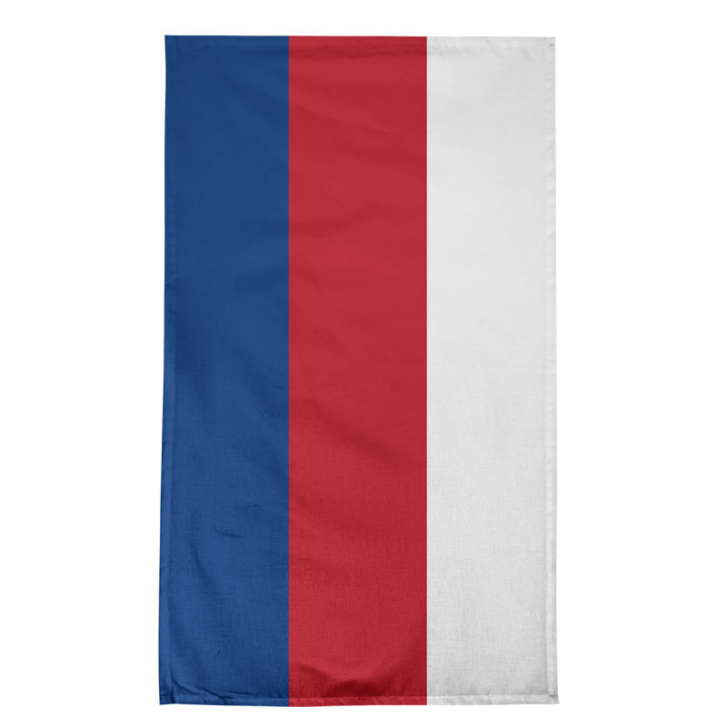 Stripe Tea Towel Kitchen Towel, Cotton Twill, Blue/Red/White Texas Baseball
