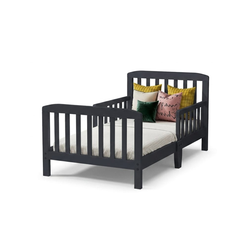 Hinman Kids Toddler Bed Toddler Beds, Navy Blue