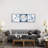 Indigo Ceramics I by Isabelle Z - Panoramic Print on Canvas-1142825512-1142825511