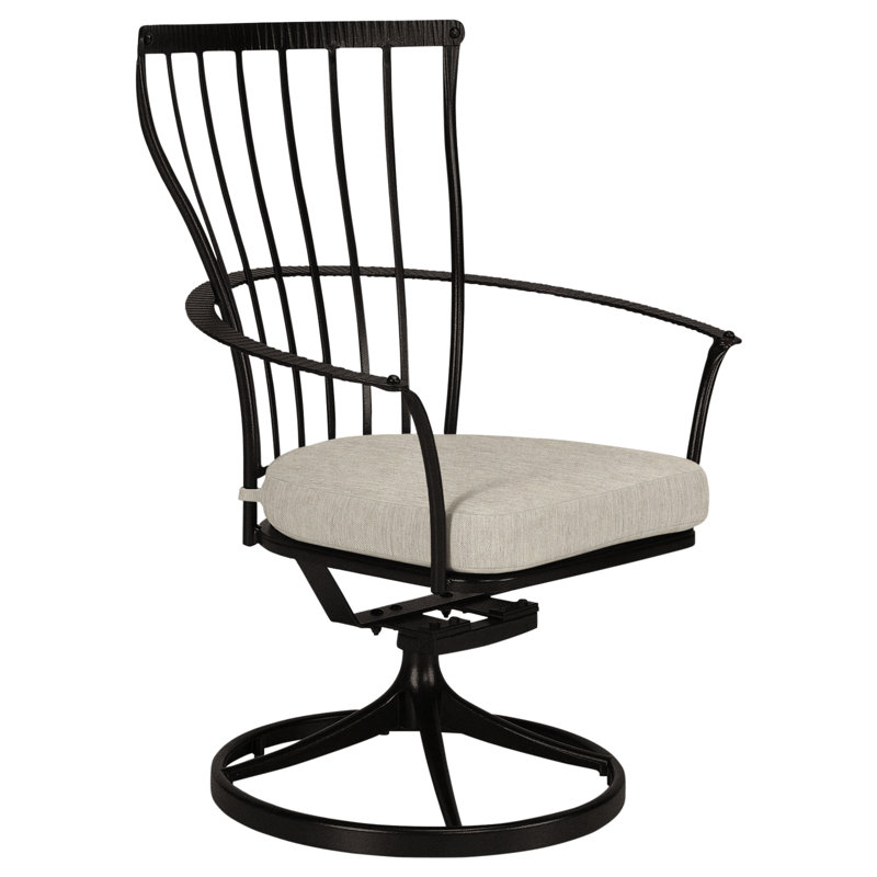 Monterra Outdoor Rocker Chair, Flagship Stone Sunbrella®, Carbon Black