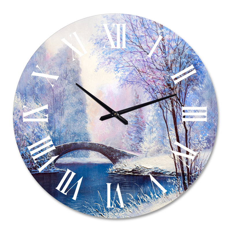 Horloge murale Lake House, Surdimensionné