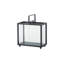 Lighthouse 16.6" Aluminum/Glass Floor Lantern