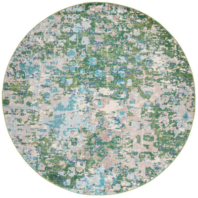Annalyce Rug In Green & Blue