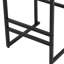 2 tabourets de cuisine avec structure en métal et siège en corde de papier tissé, conception moderne pour tout endroit, jusqu'à 220 lb, l 15,38 po x H 35,75 po partout
