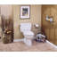 Toilette allongée deux pièces Eco Drake® 1,28 GPF (économe en eau) (siège inclus)