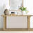 Ankit 60" Solid Rattan Console Table-96601051