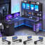 Bureau d'ordinateur avec rangement-999977189