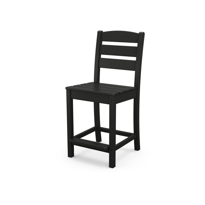 Lakeside Counter Side Chair, Black
