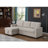 Upholstered Pull Out Sectional Sofa With Chaise