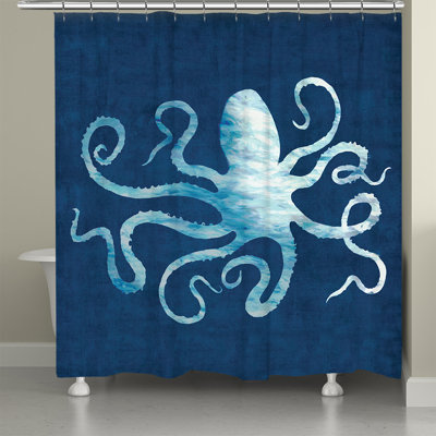 Danise The Abyss Octopus Shower Curtain