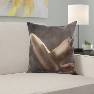 Microsuede Throw Pillow