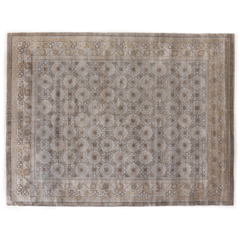 Fine Khotan Oriental Area Rug, Rectangle 12' x 15'
