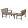 Banc 3 pièces avec table basse Malven Poly