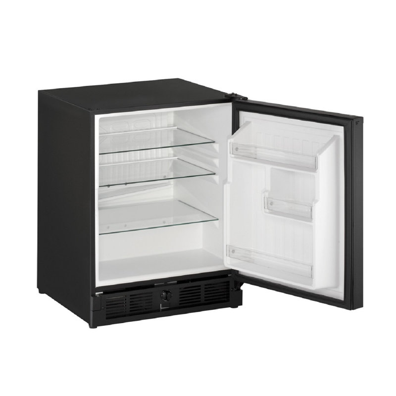 3.3 cu. ft. Convertible Mini Fridge, Black, Right