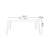 Picture color Rectangular Sintered Stone tabletop Dining Table-111177533